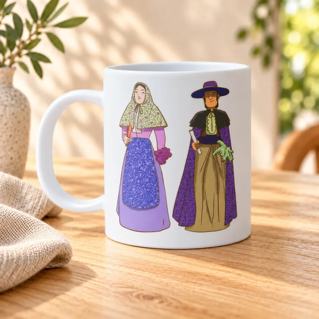 Taza de plástico de Gigantes de Menorca