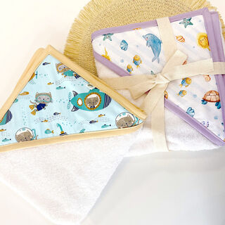 Capa de baño bebé personalizada