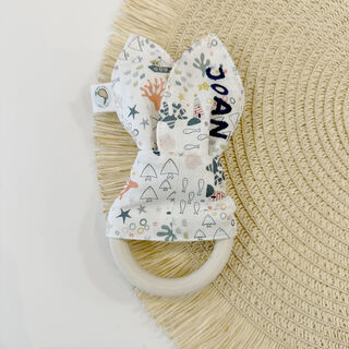 Mordedor orejas conejo tela bajo el mar