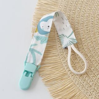 Chupetero de tela safari mint