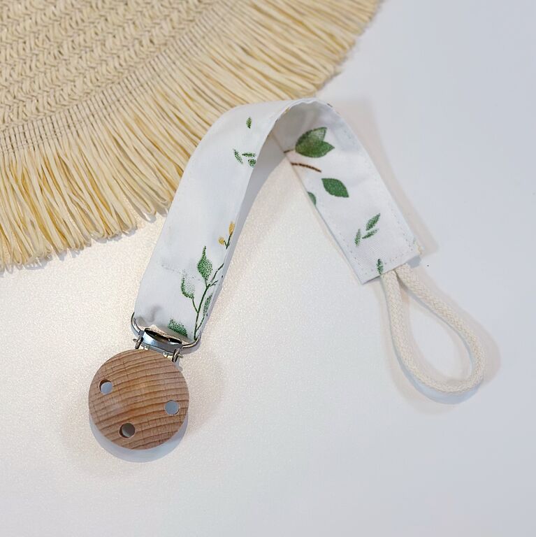 Chupetero personalizado de tela animal paradise