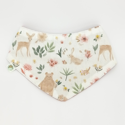 Bandana Ciervos y flores