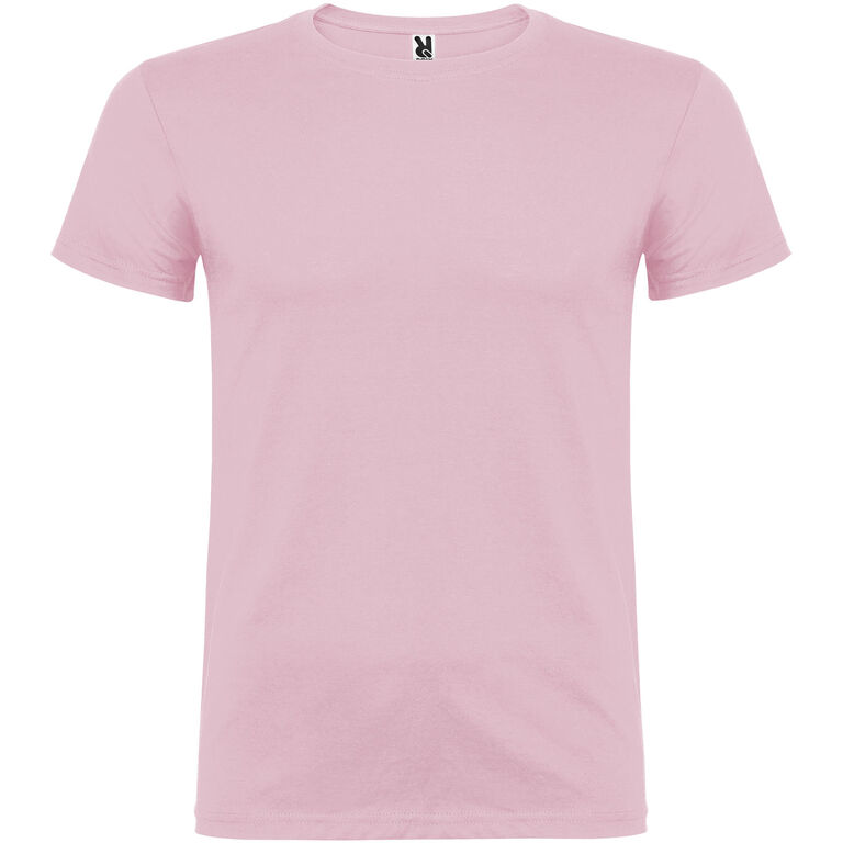 Camiseta personalizada de manga corta rosa