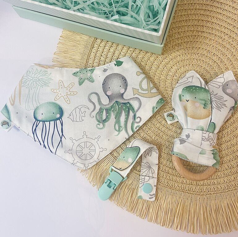 Conjunto bebé Ocean mint