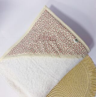 Capa de baño Leopardo rosa
