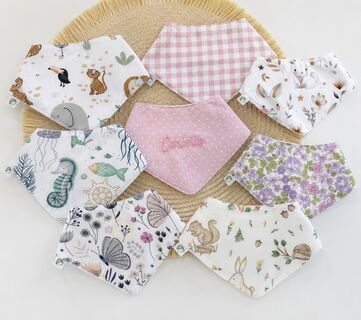 Babero bandana personalizado